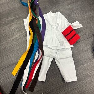 Martial Arts Set for Dolls